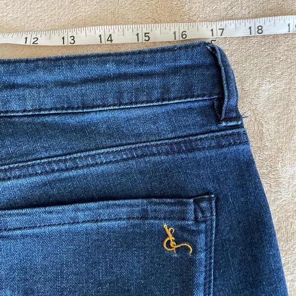 Measure and Made Wide Leg Crop Straight Jeans - Size 14 - Picture 7 of 16